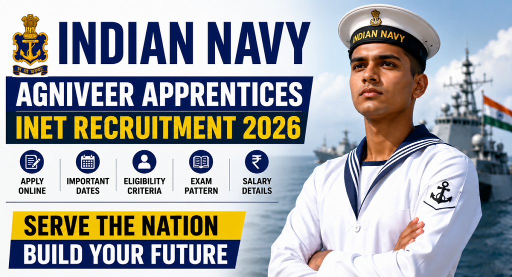Indian Navy Agniveer Apprentices INET Recruitment 2026