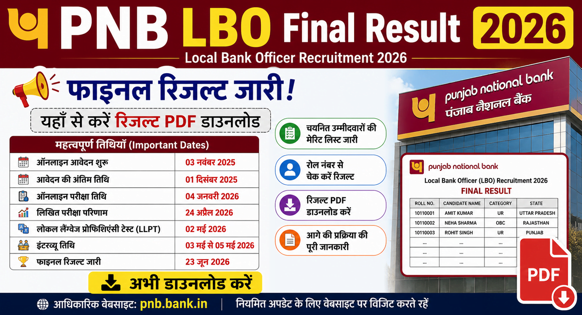 PNB Bank LBO Final Result 2026