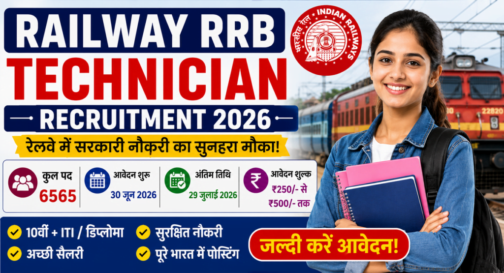Railway RRB Technician Recruitment 2026