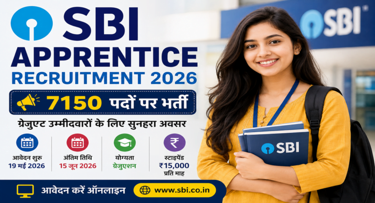 SBI Apprentice Recruitment 2026