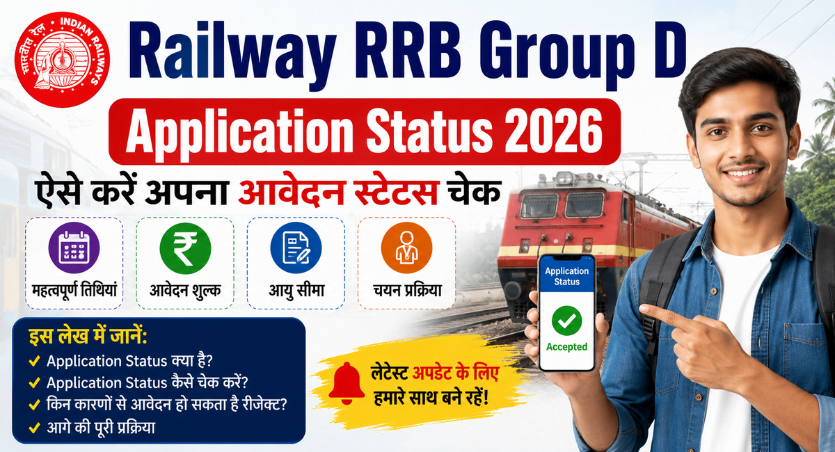 Railway RRB Group D Application Status 2026