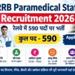RRB Paramedical Staff Recruitment 2026